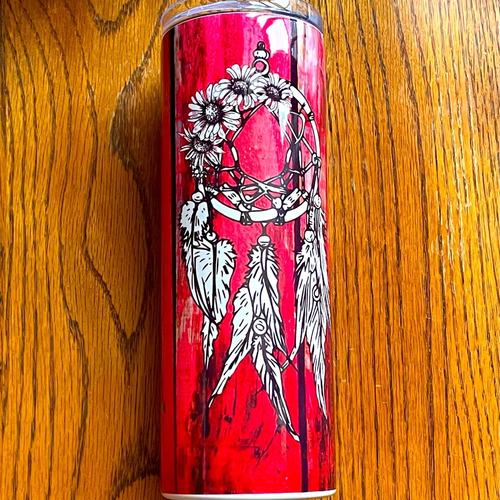 Dream Catcher Skinny Tumbler